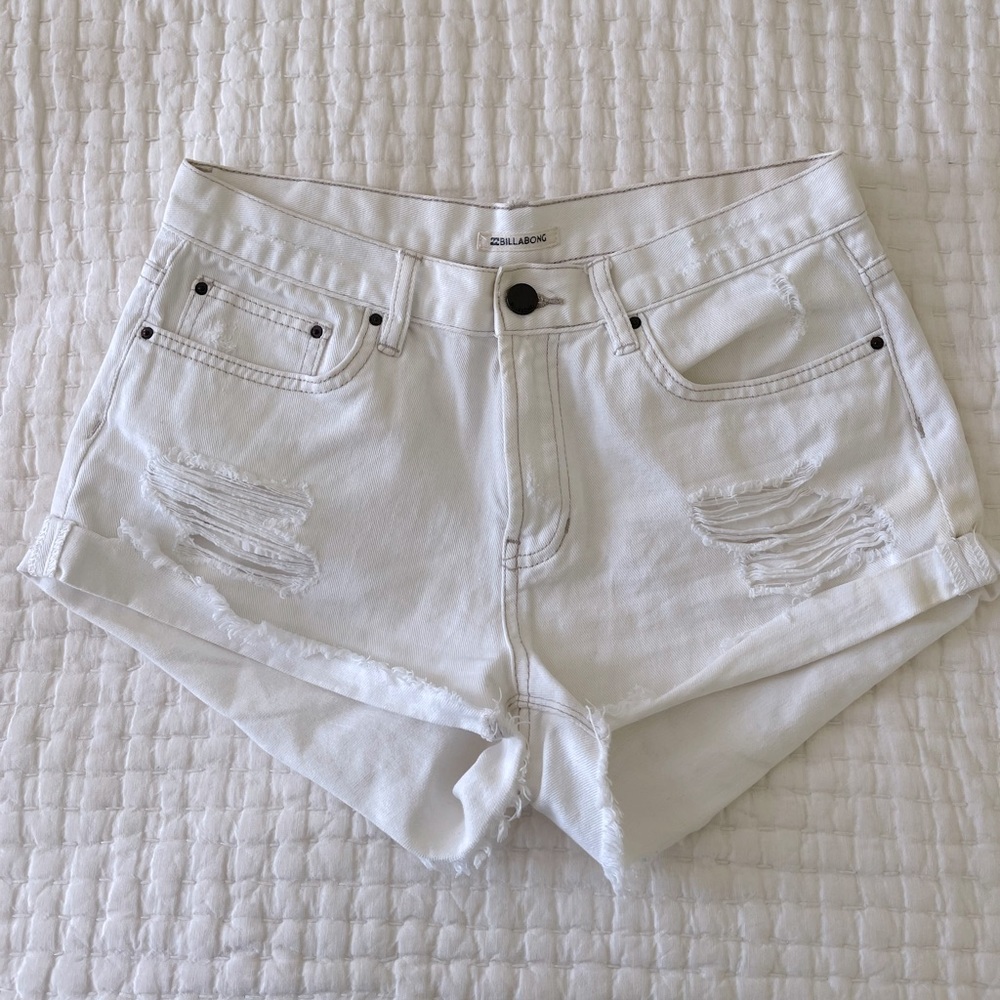 White shorts